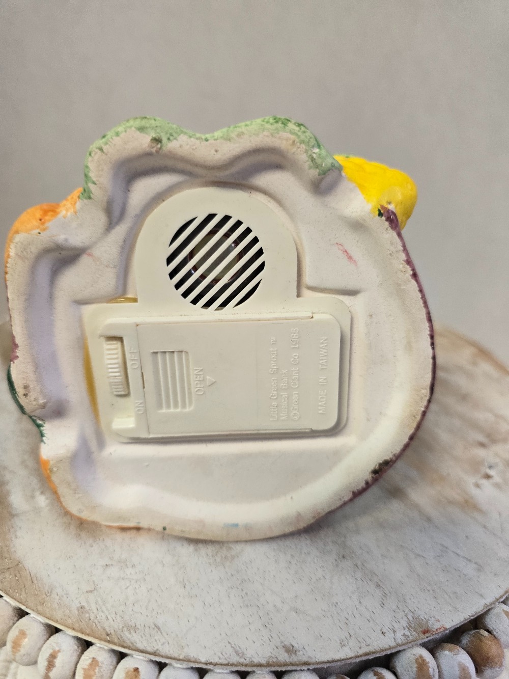 Little Green Sprout Musical Bank-does not play music