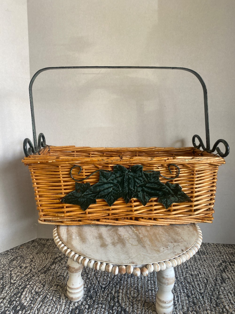 Woven Wicker Basket