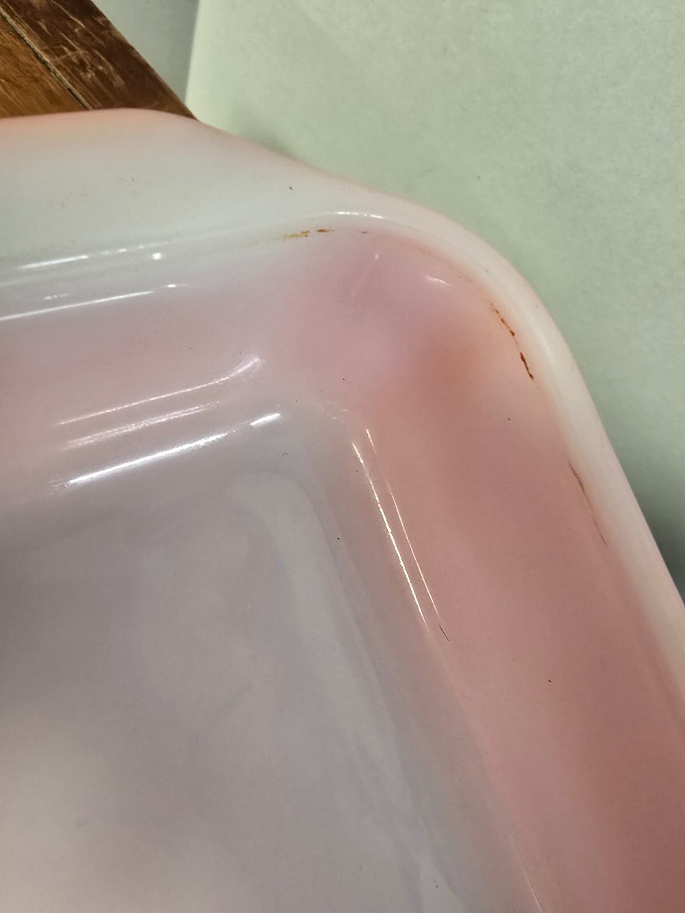 Vintage square casserole dish