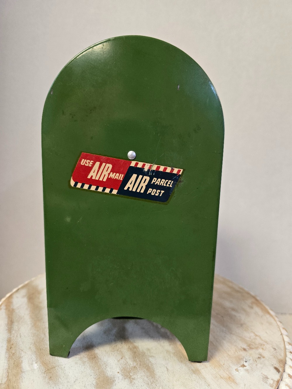 Metal Airmail Coin Bank