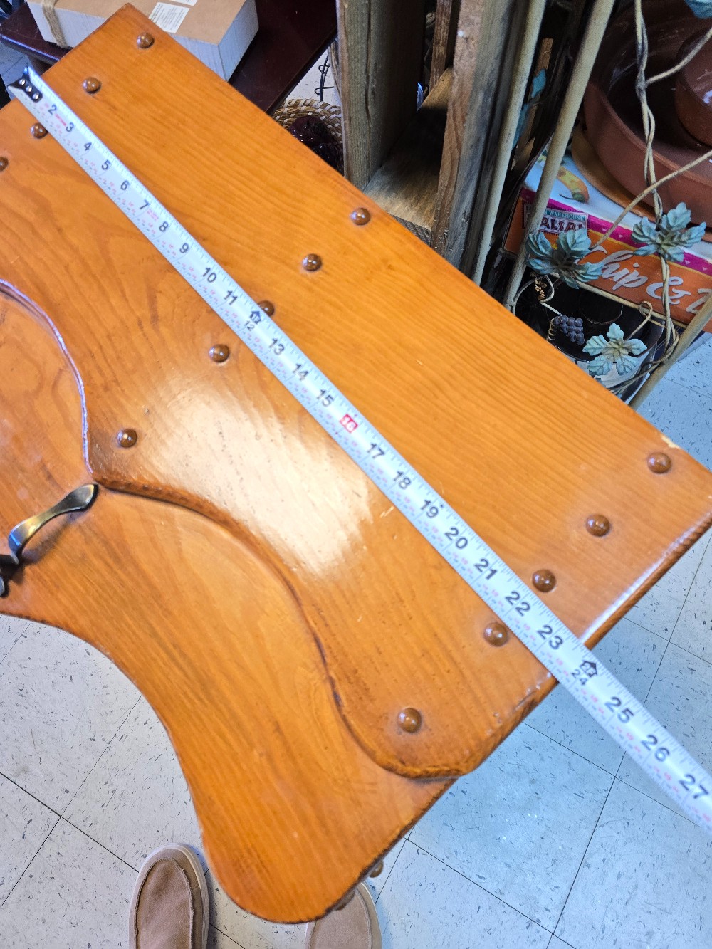 Rustic Laundry Hamper/Blanket Storage