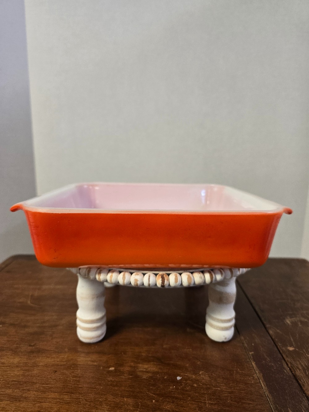 Vintage square casserole dish
