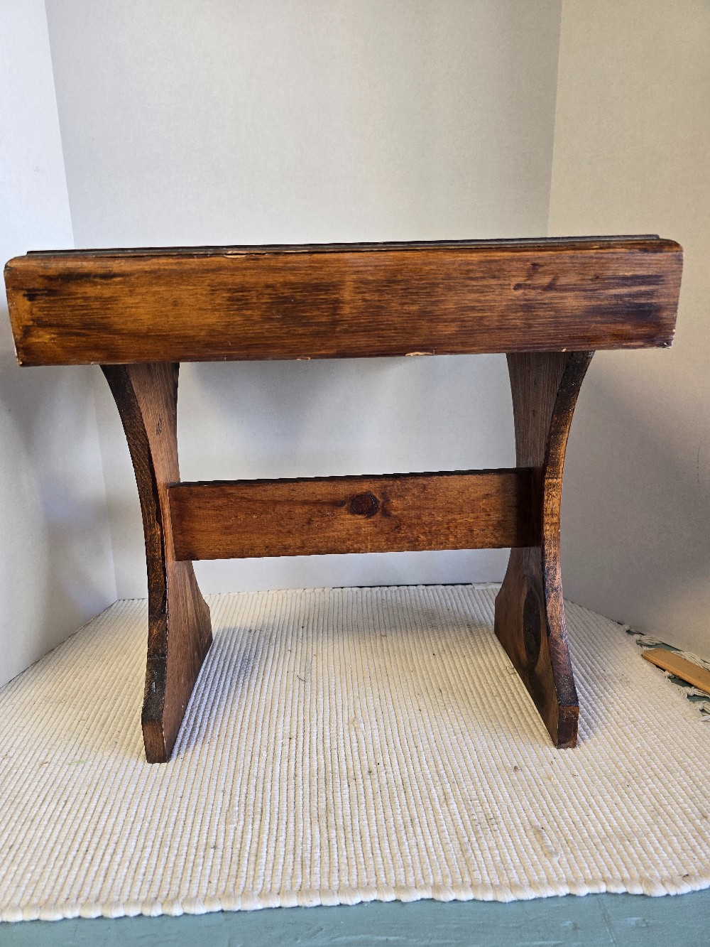Rustic Lodge Style Side Table/Stool