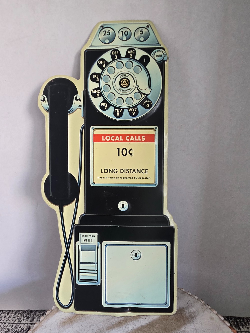 Metal Sign-Telephone