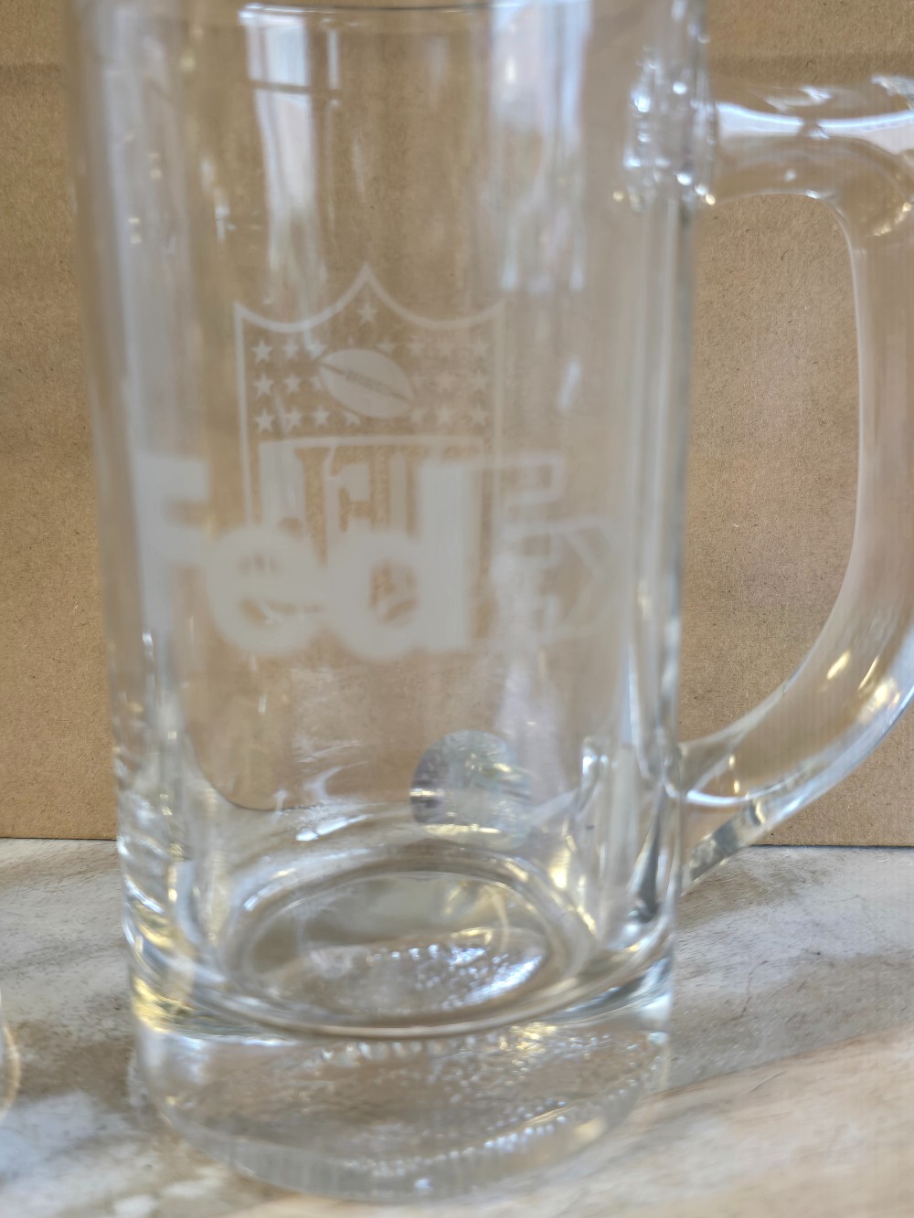 Pair of NFL/Fed Ex Beer Mugs