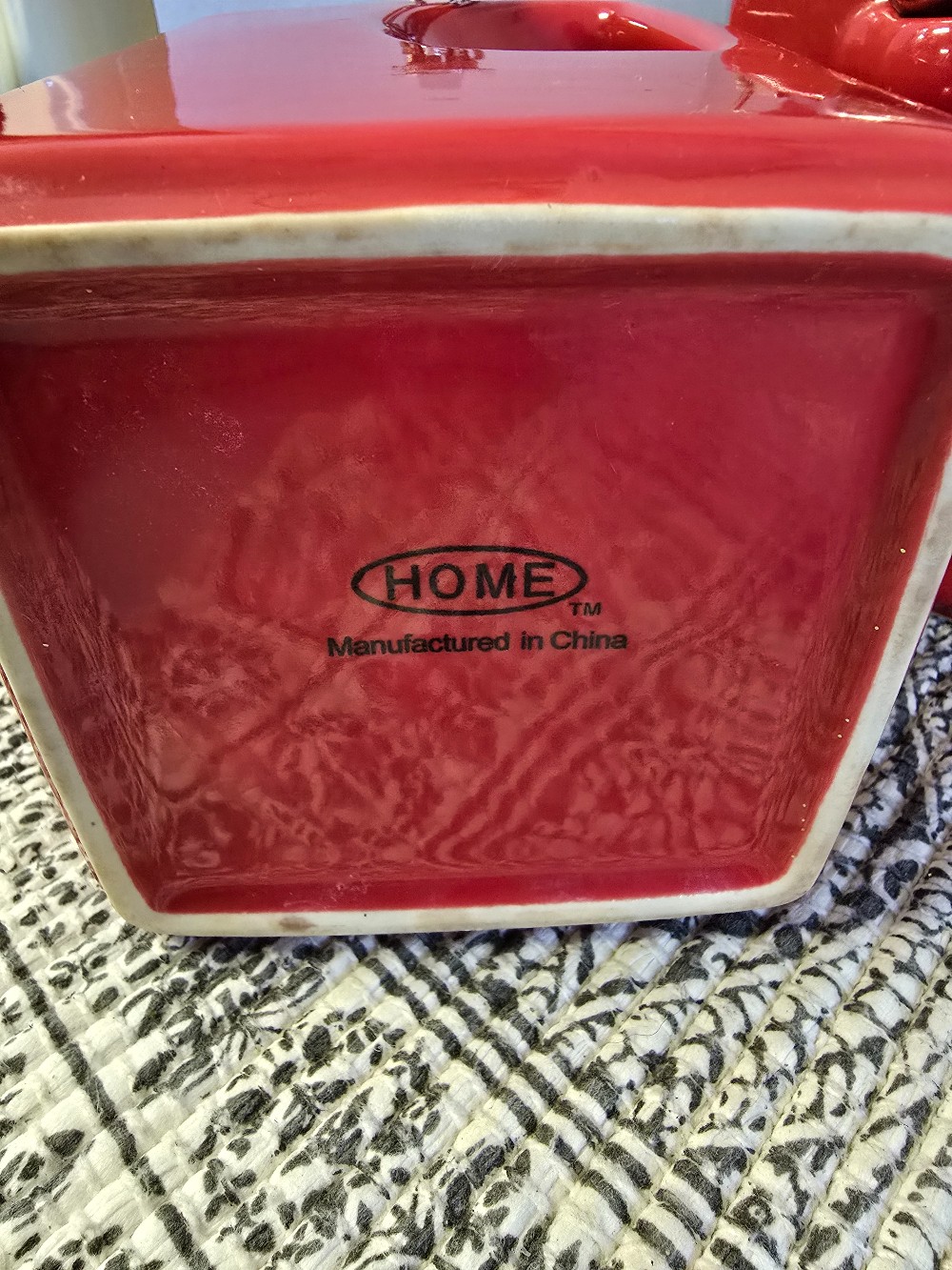 Canister Set-4 pc-Red