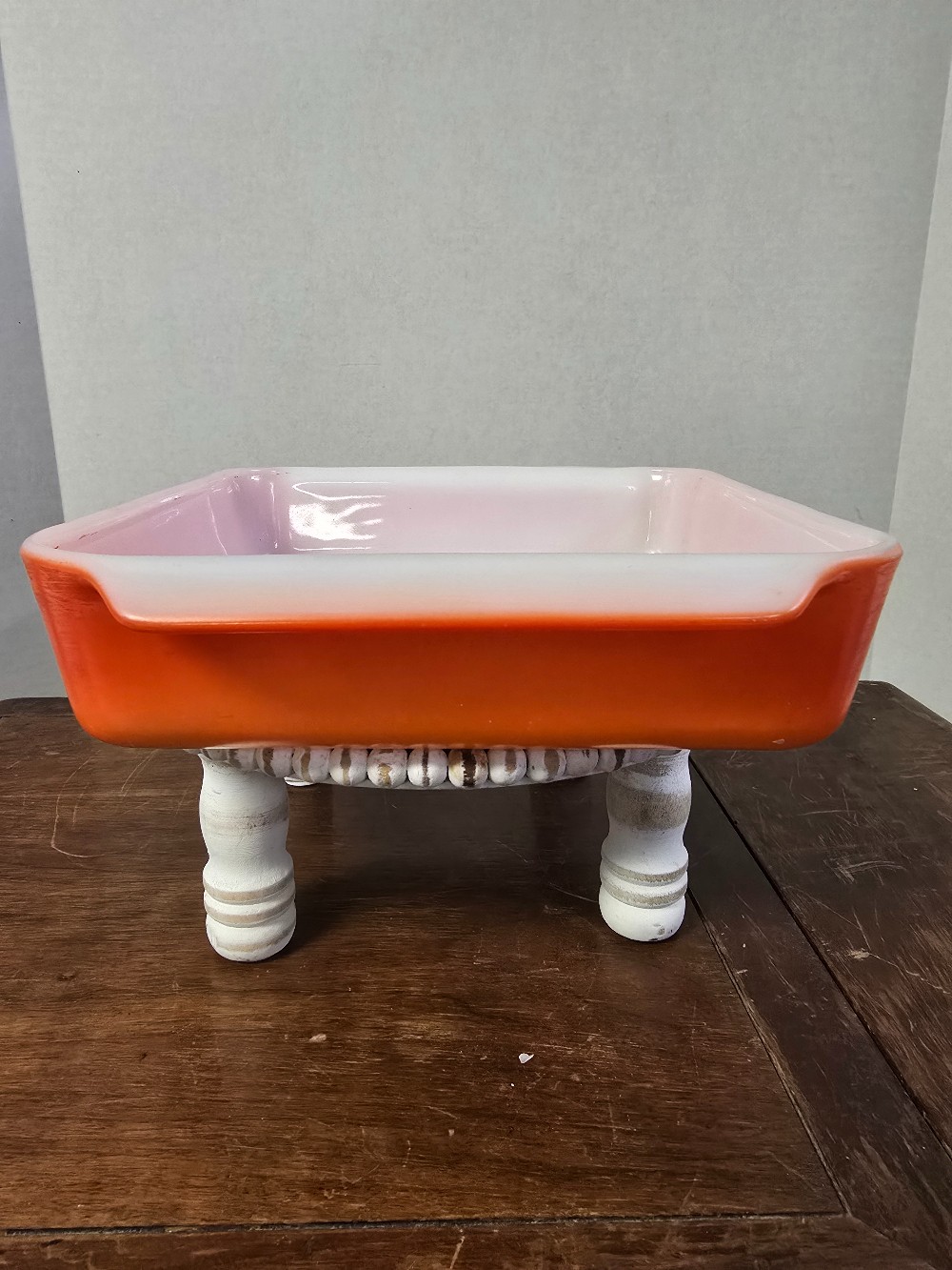 Vintage square casserole dish