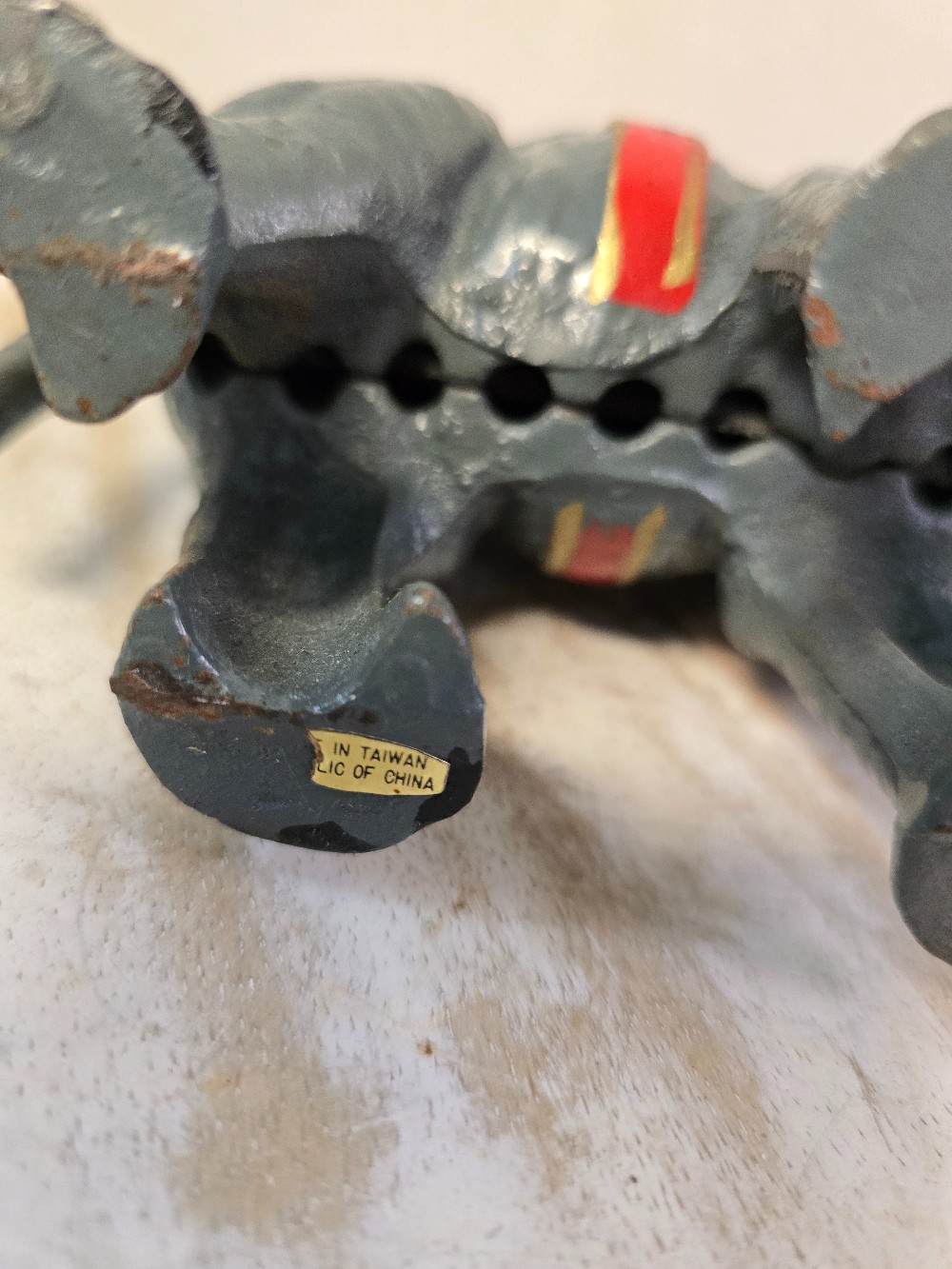 Cast Iron Circus Elephant Bank