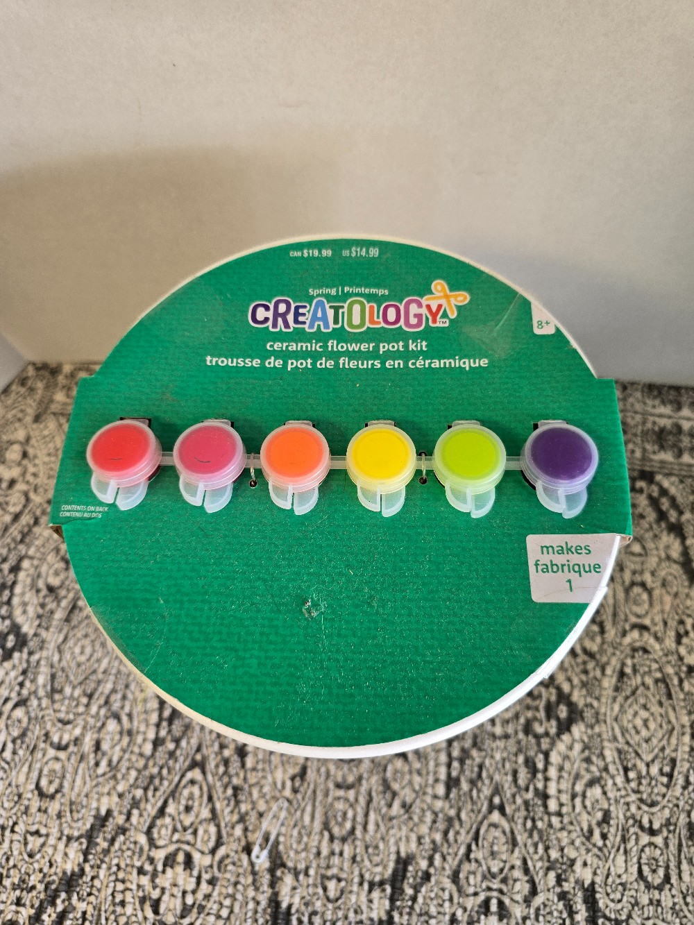 Color Your Own Flower Pot Kit