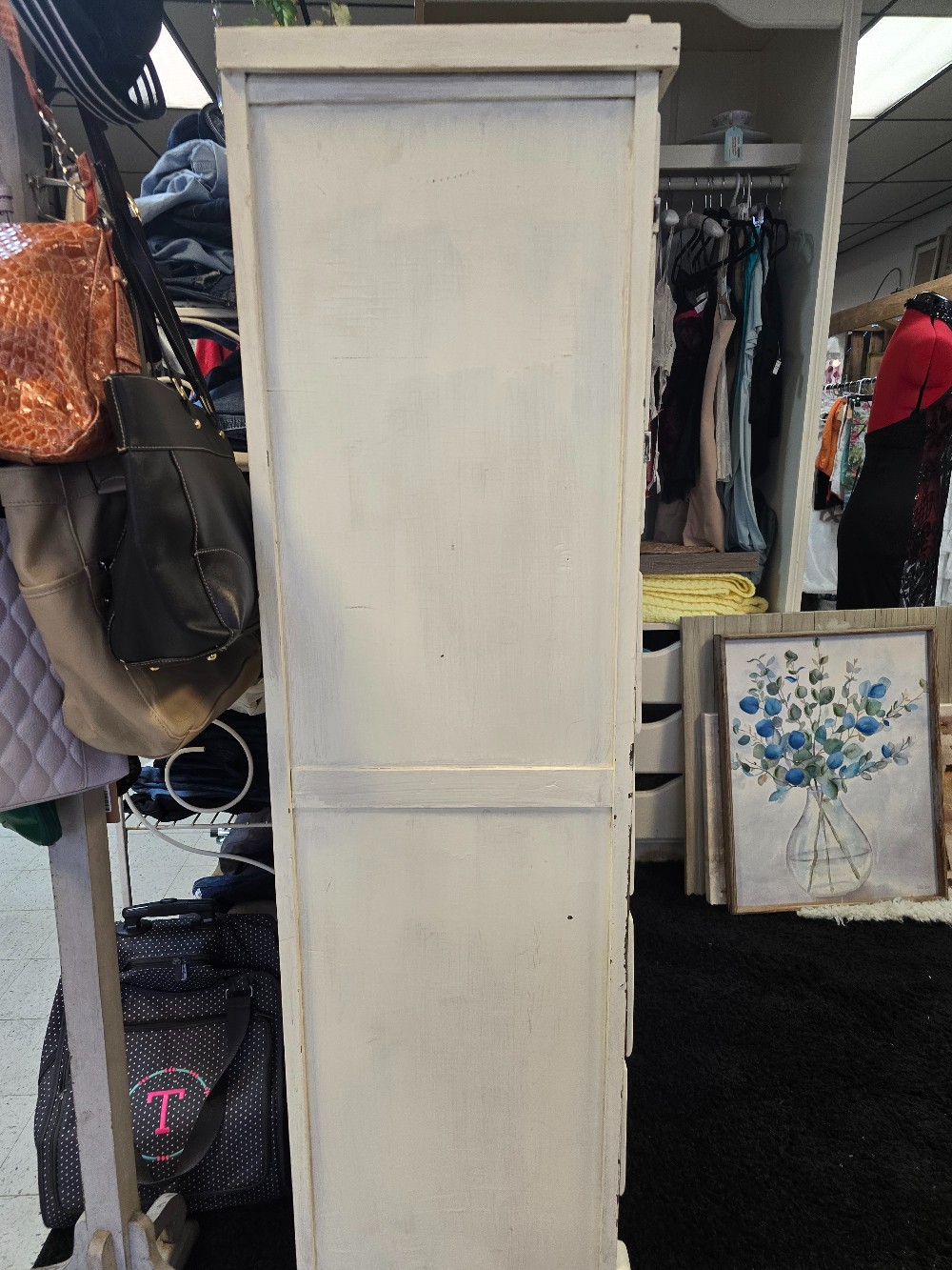 Painted wardrobe