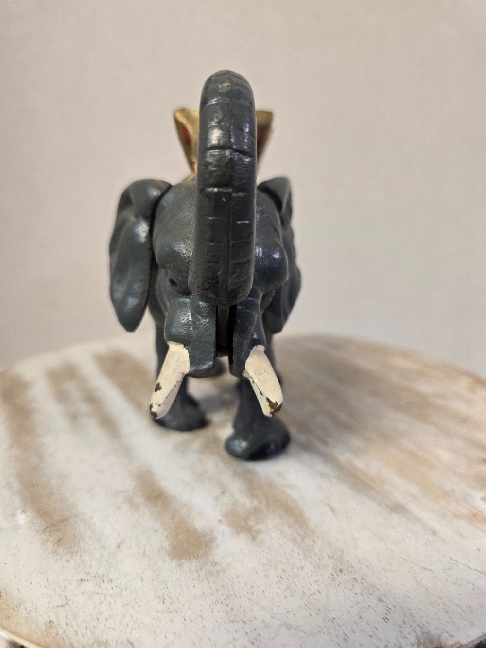 Cast Iron Circus Elephant Bank