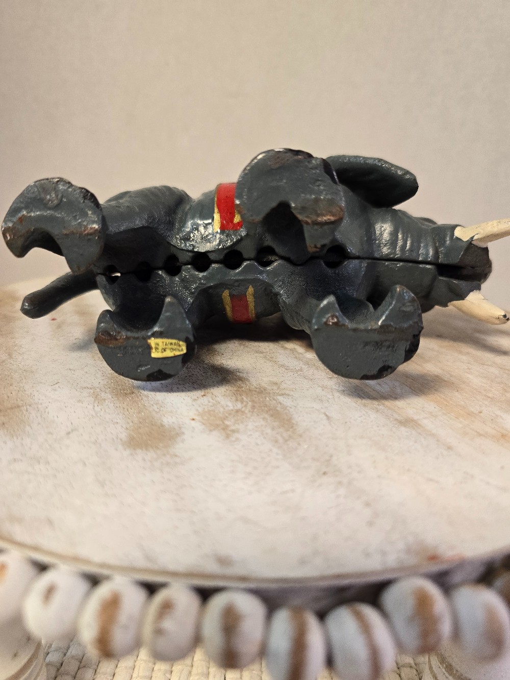 Cast Iron Circus Elephant Bank