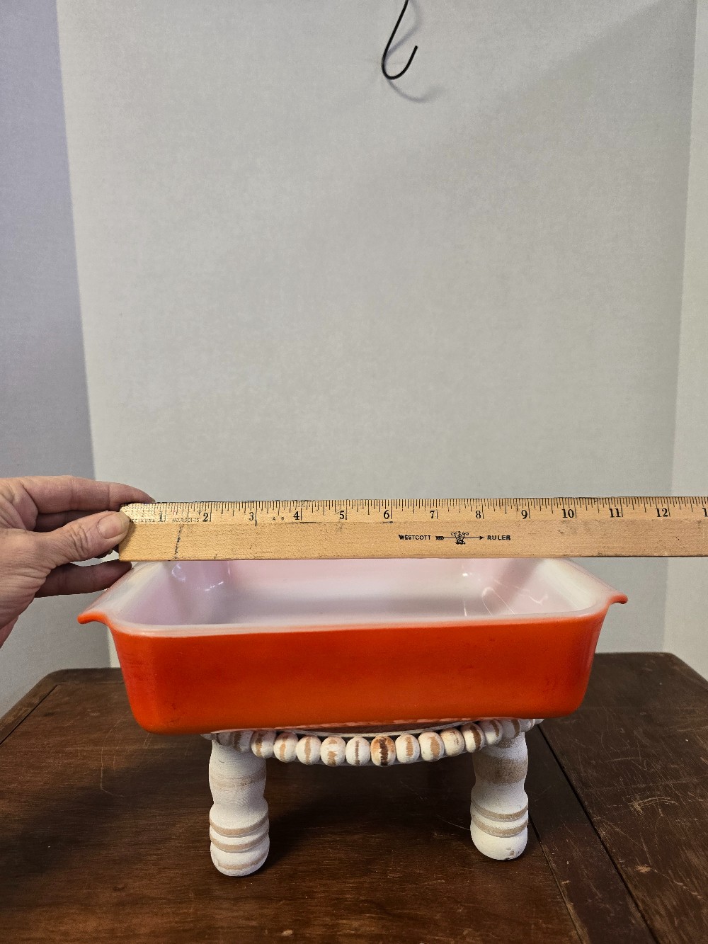 Vintage square casserole dish