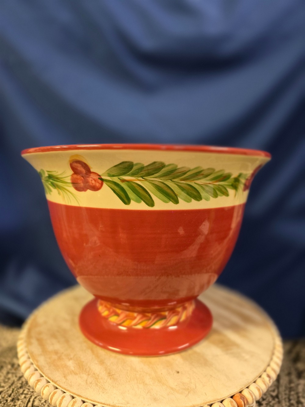 Large Pedestal Bowl/Centerpiece-Gail Pittman