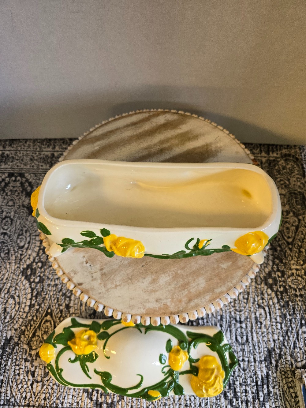 Lidded Ceramic Trinket Dish