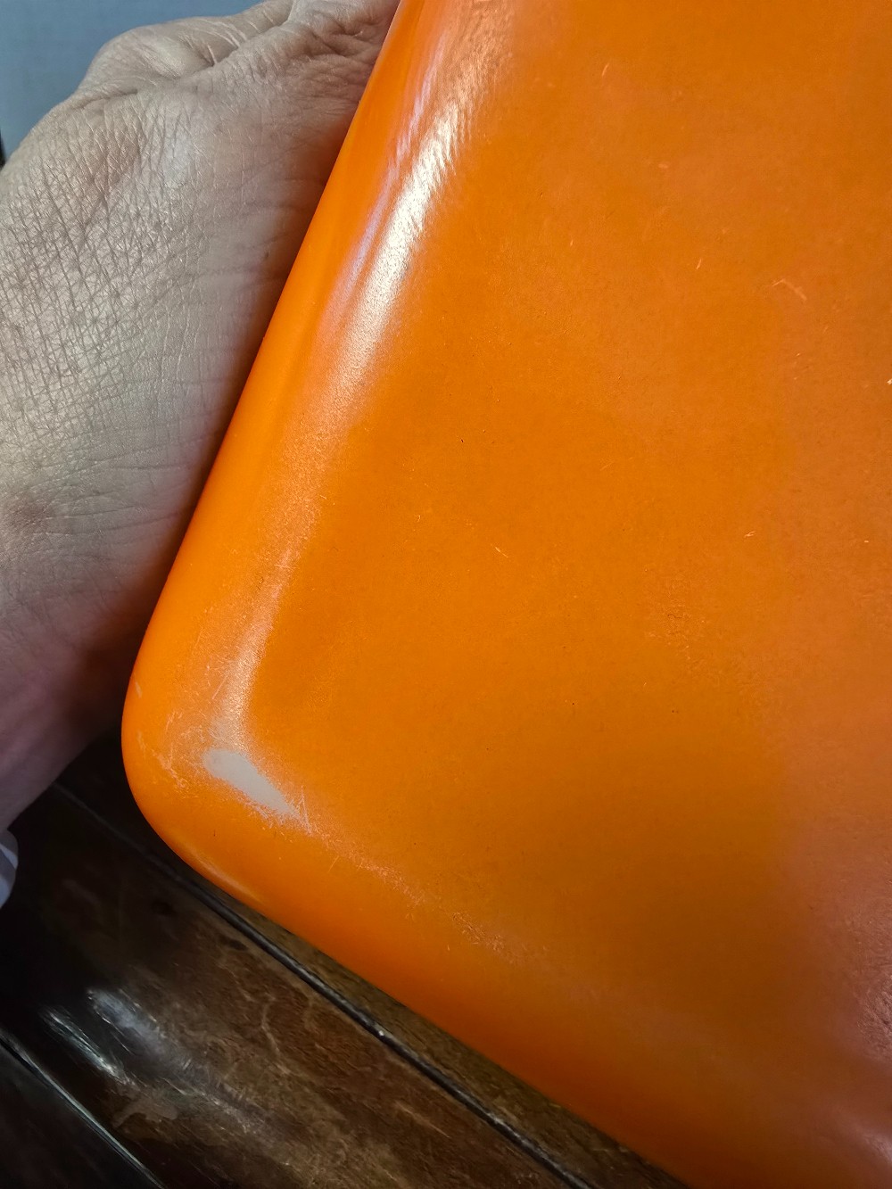 Vintage square casserole dish