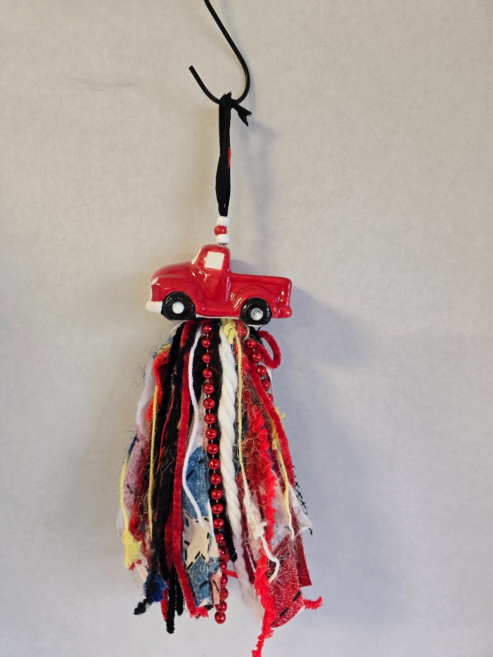 Decorative Tassel-Red Truck
