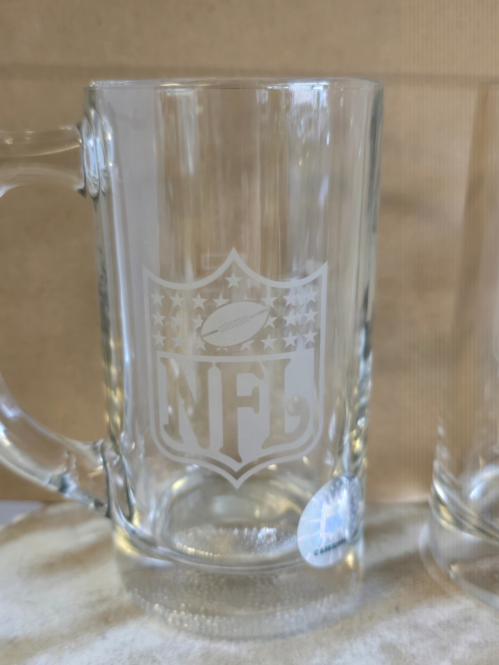 Pair of NFL/Fed Ex Beer Mugs