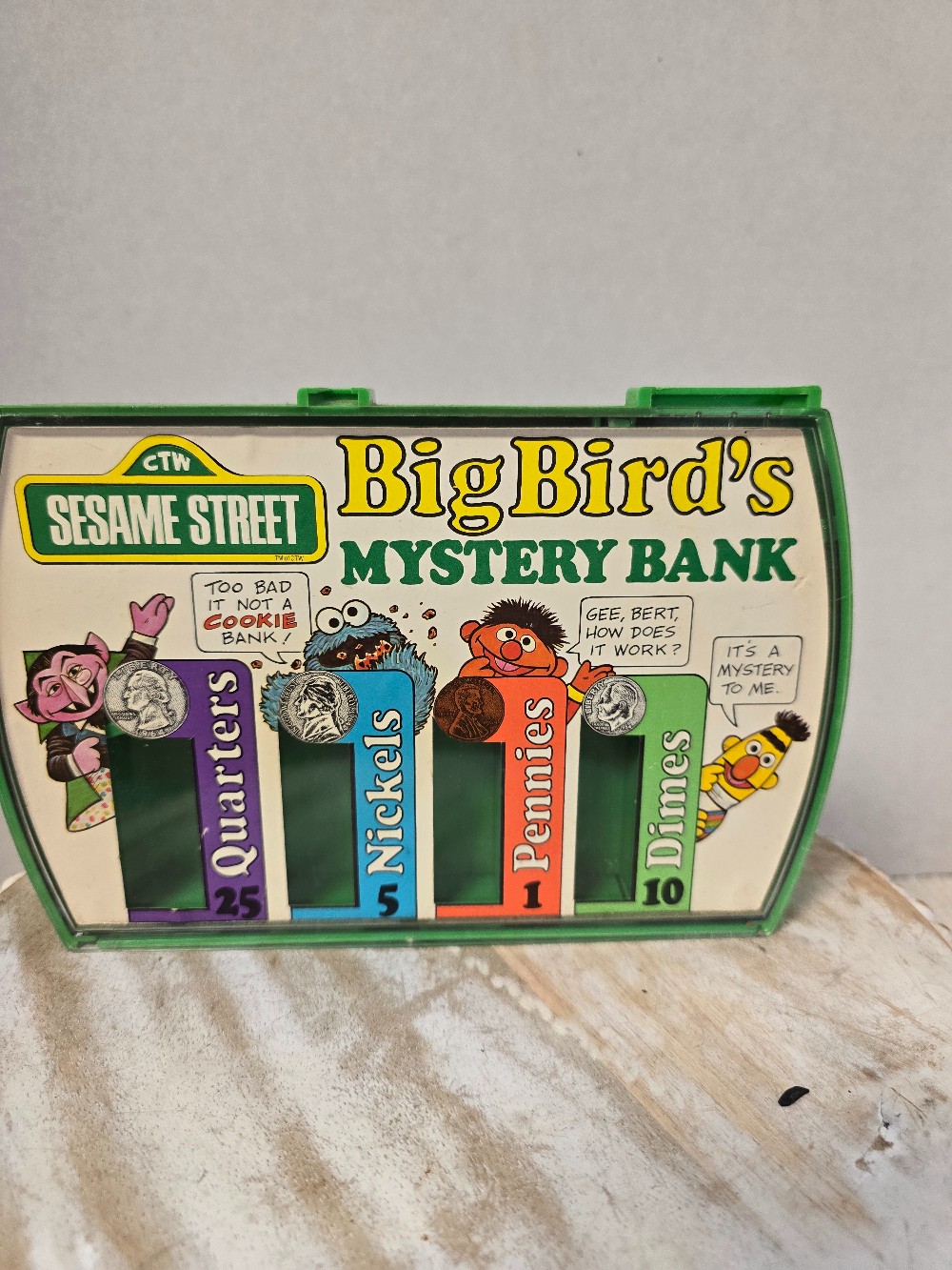 Big Bird's Mystery Bank