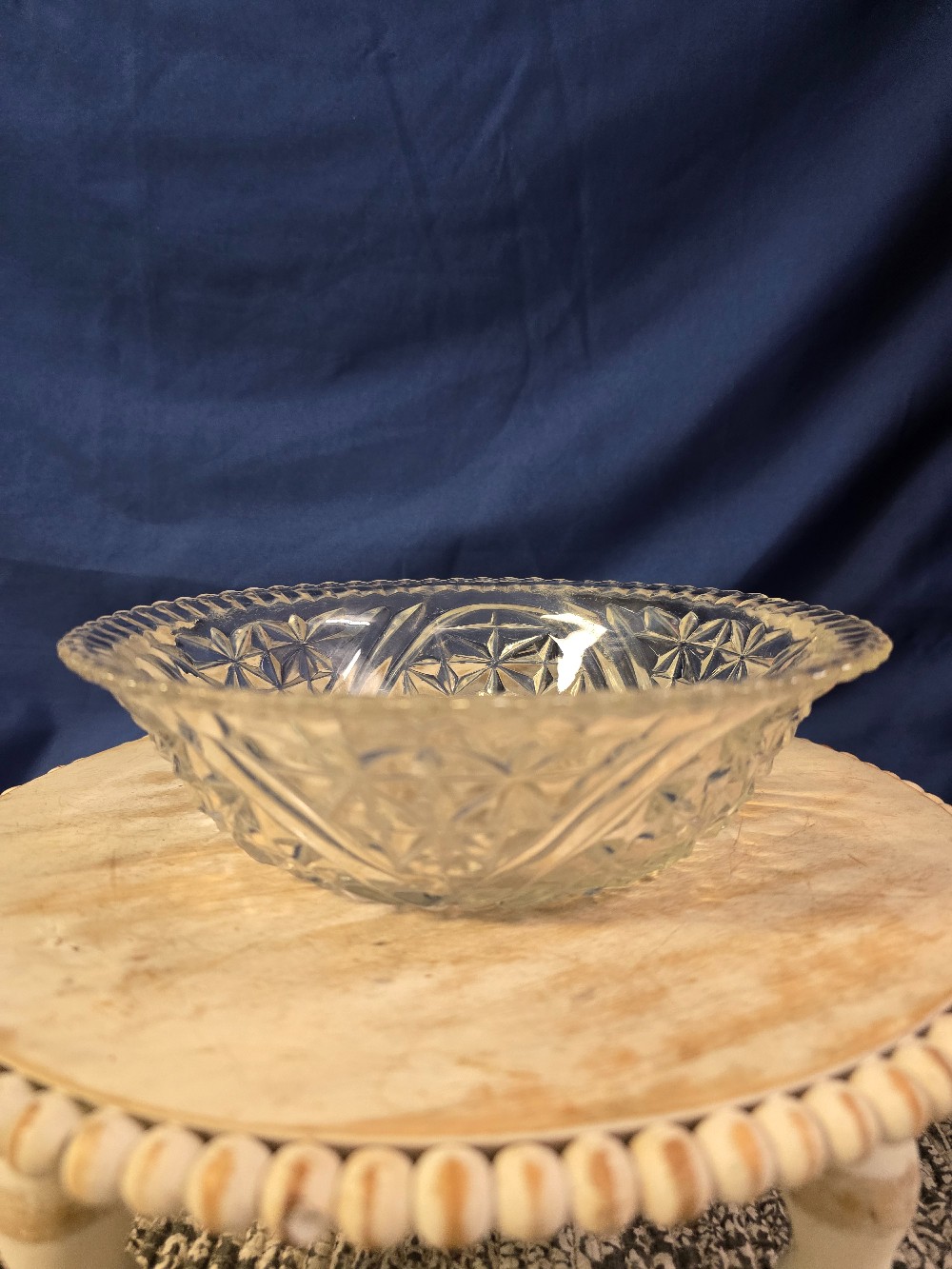 Vintage Glass Bowl-8