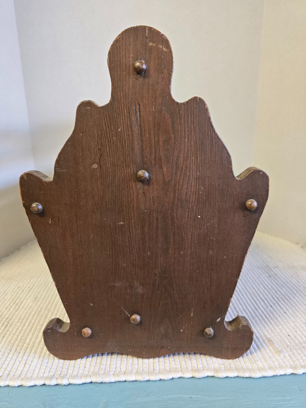 Wooden Magazine Rack-Vintage MCM