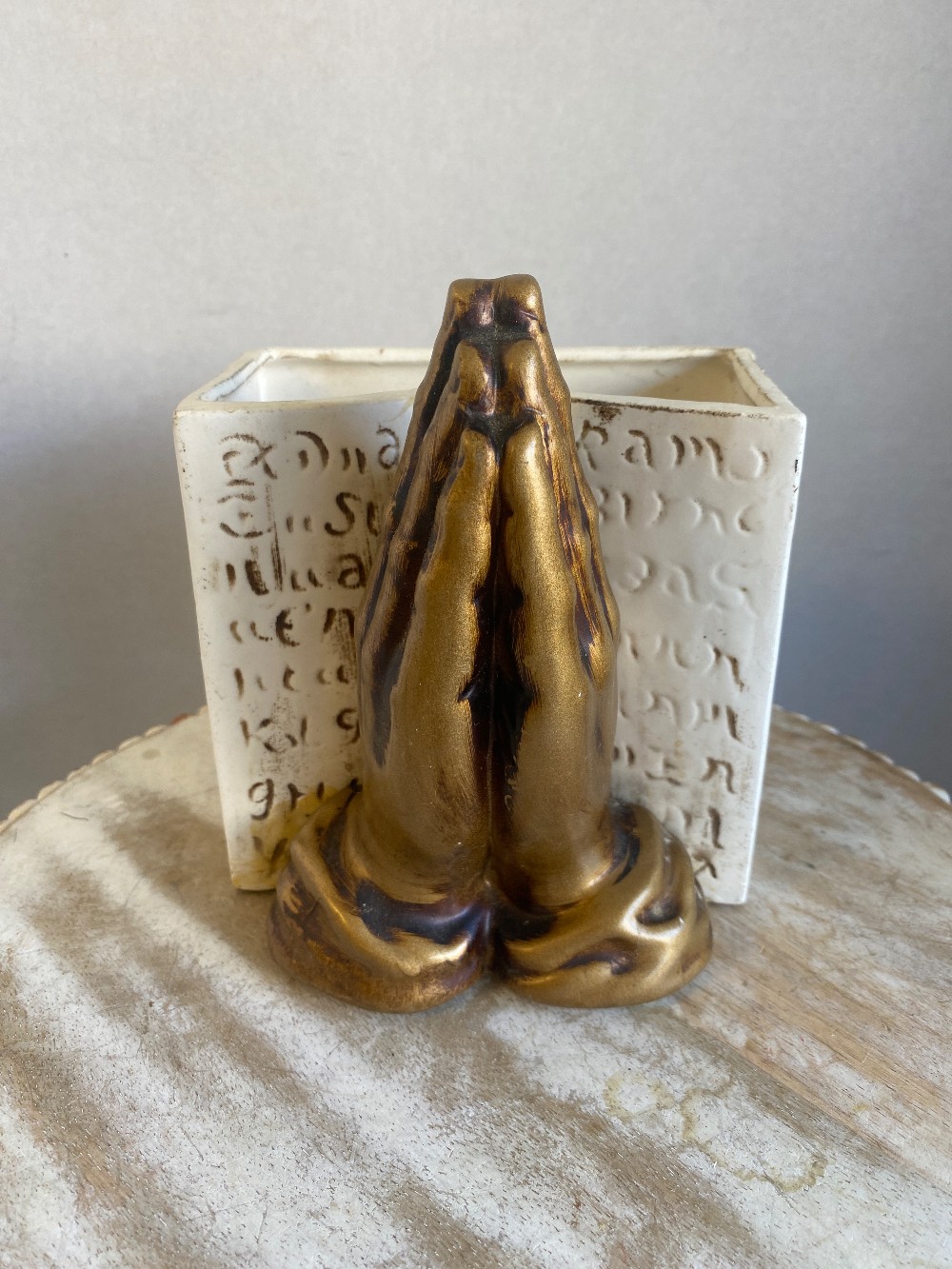 Prayer Hands Vase