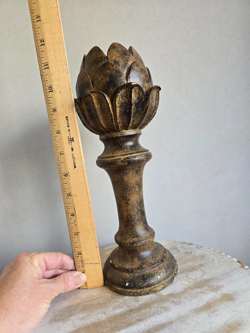 Large Artichoke Candleholder
