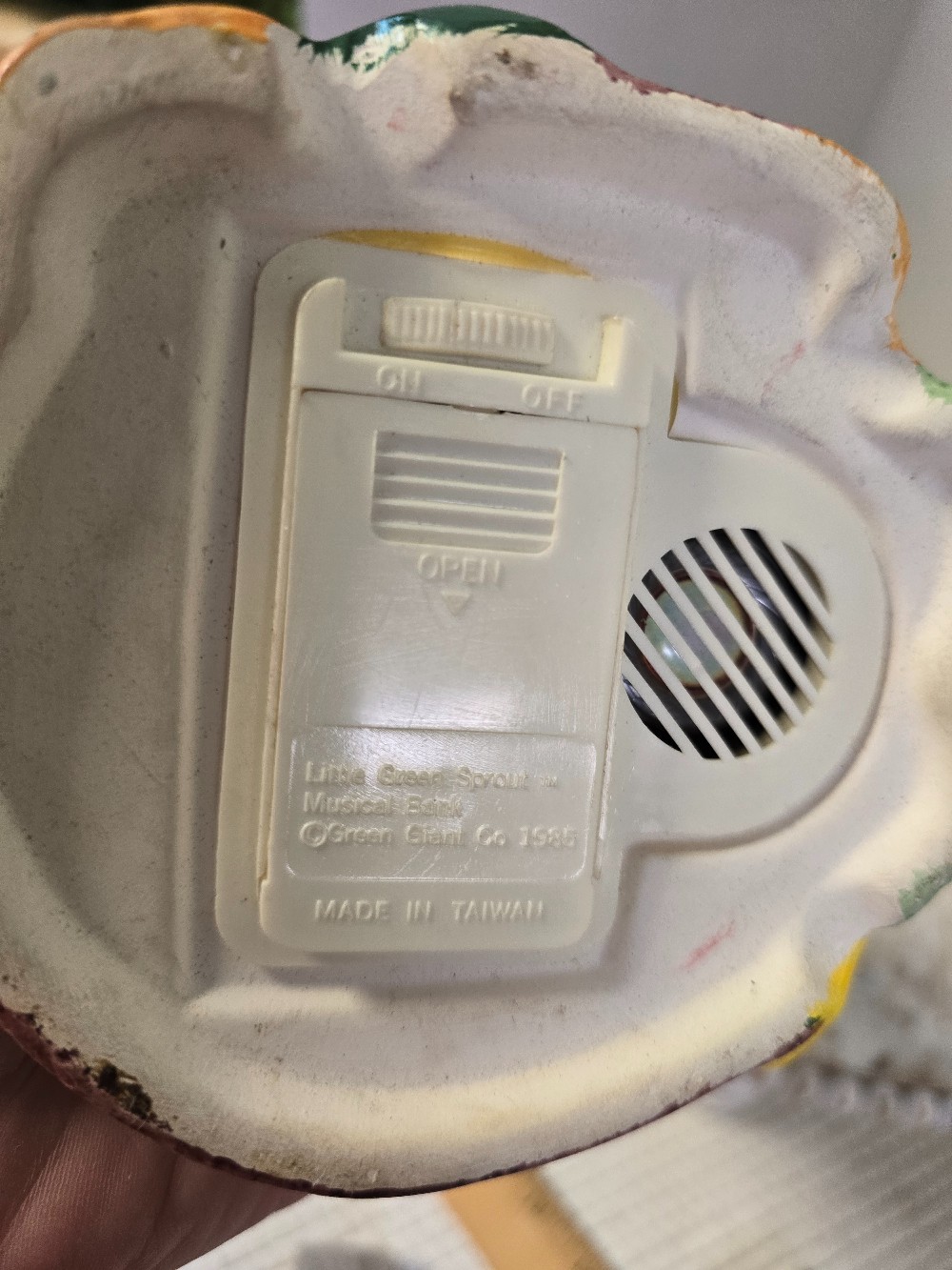 Little Green Sprout Musical Bank-does not play music