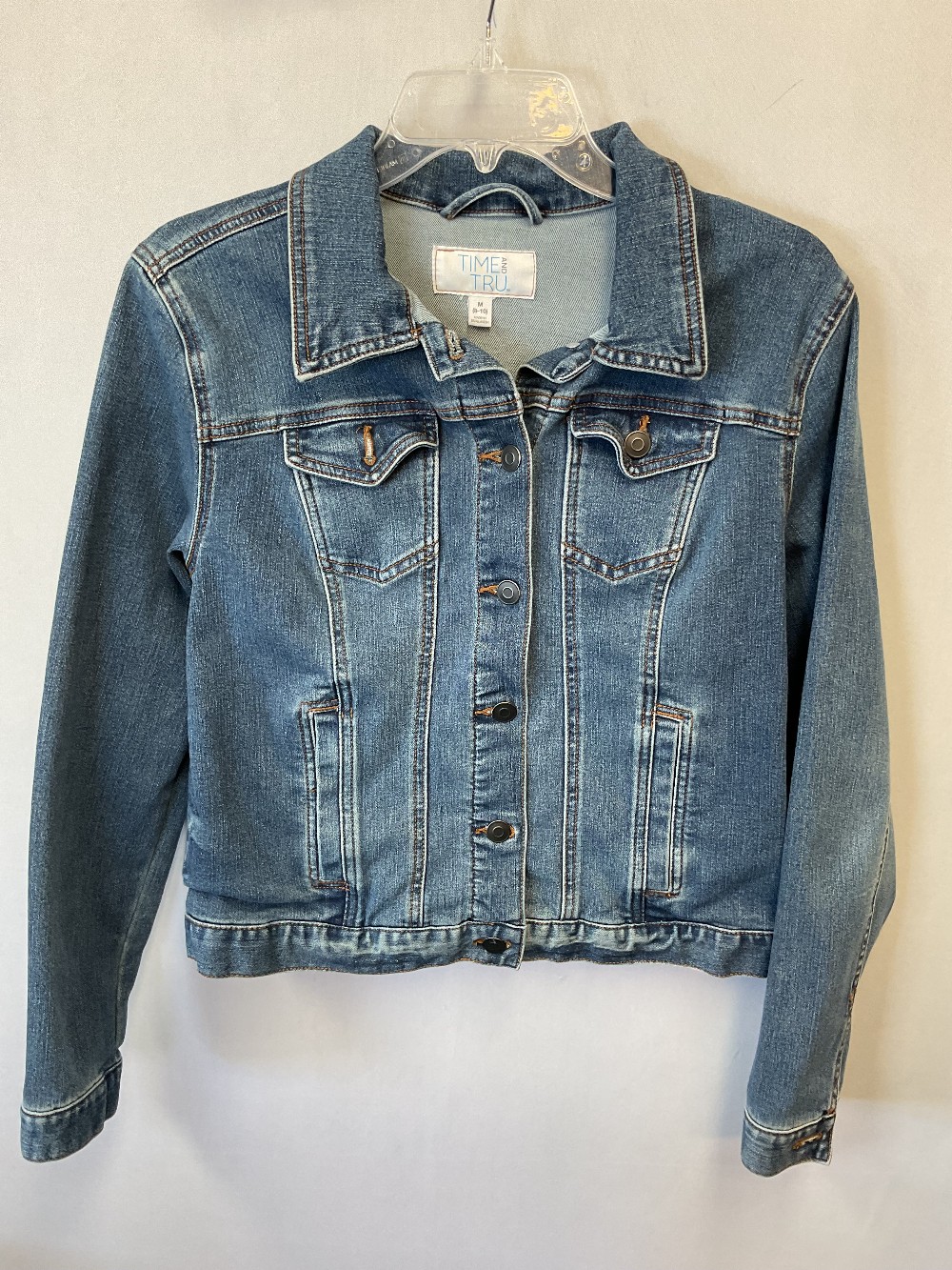 Time And Tru Jean Jacket Medium