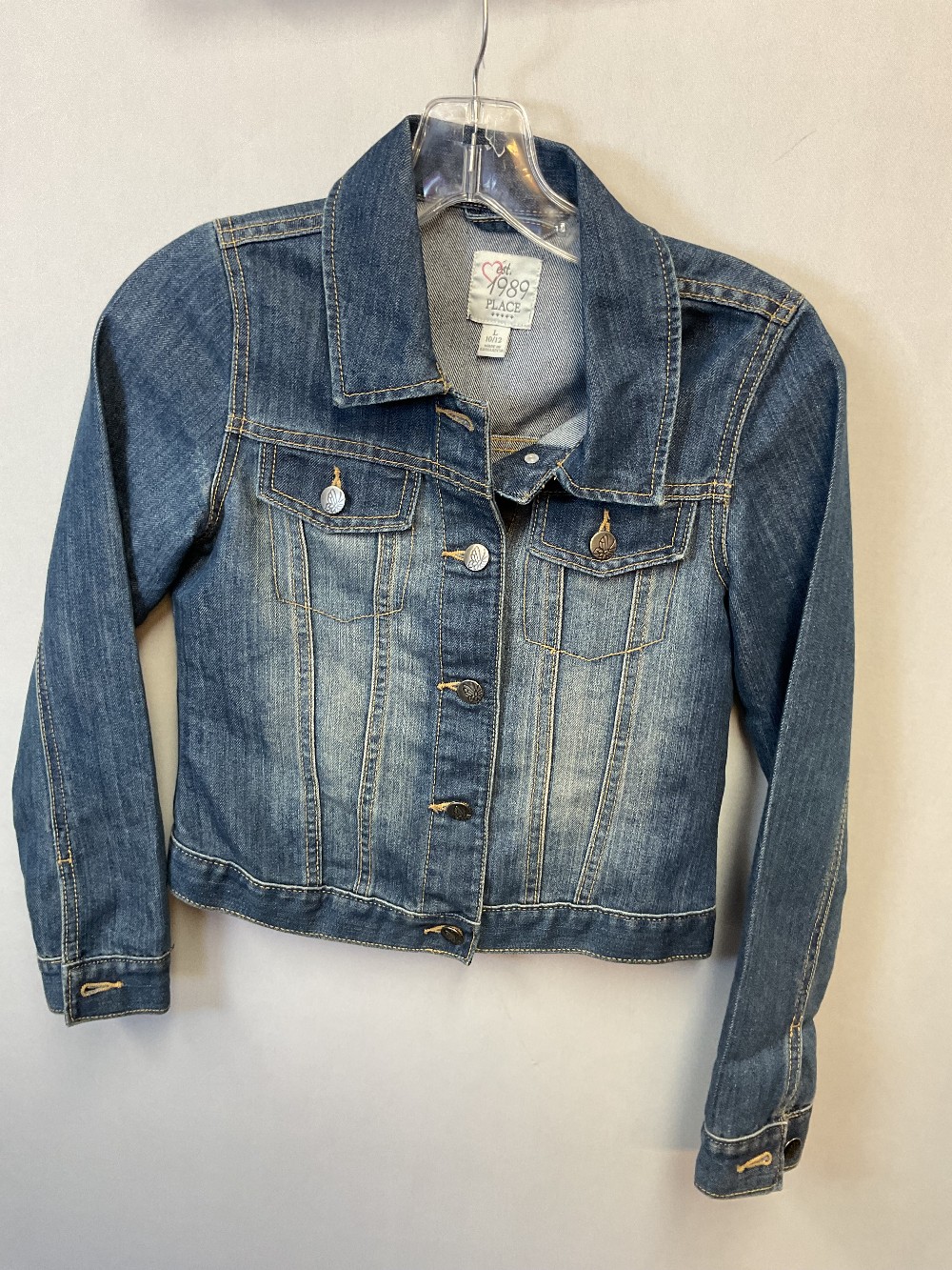 Place jean jacket large