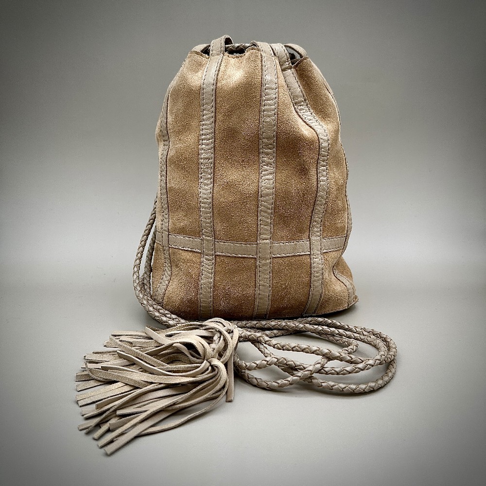 Bottega Veneta Suede Leather Shoulder Bag