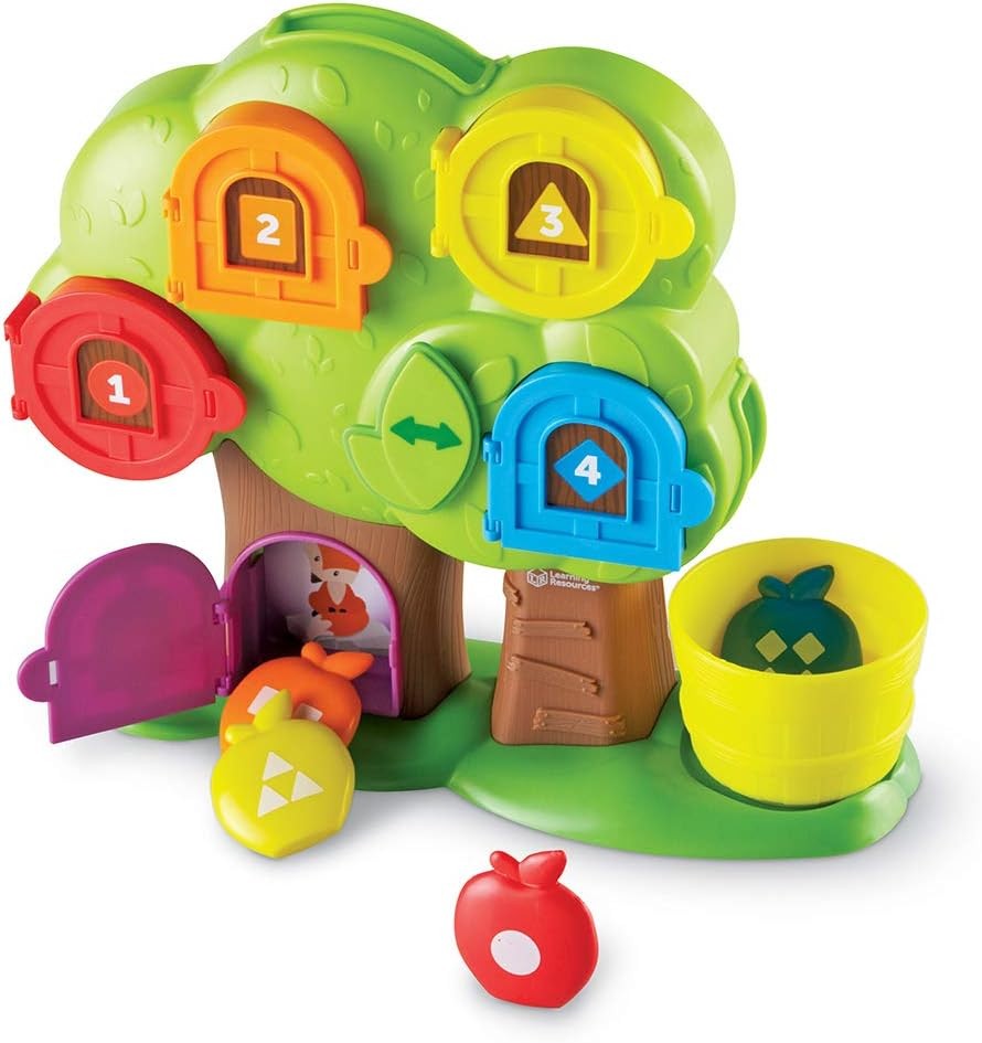 Learning Resources Hide & Seek Learning Treehouse, Letter Games, Toddler Learning Treehouse,