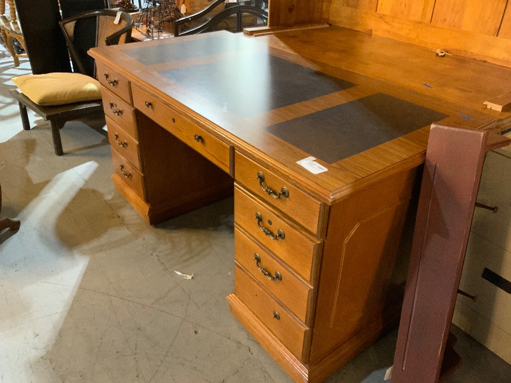 Light Wood Desk w/ Drawers