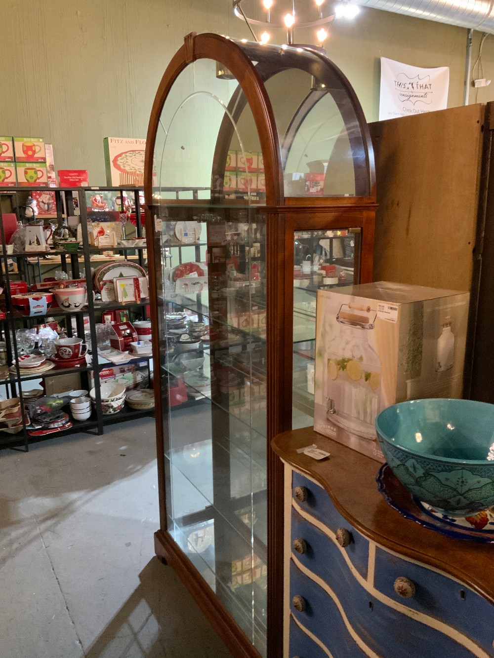 Howard Miller Wood Curio