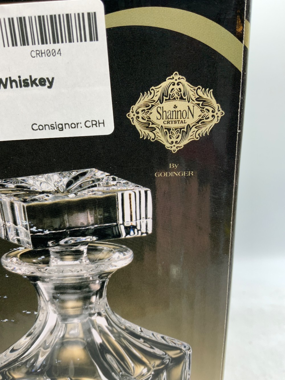 Dublin Crystal Whiskey Decanter