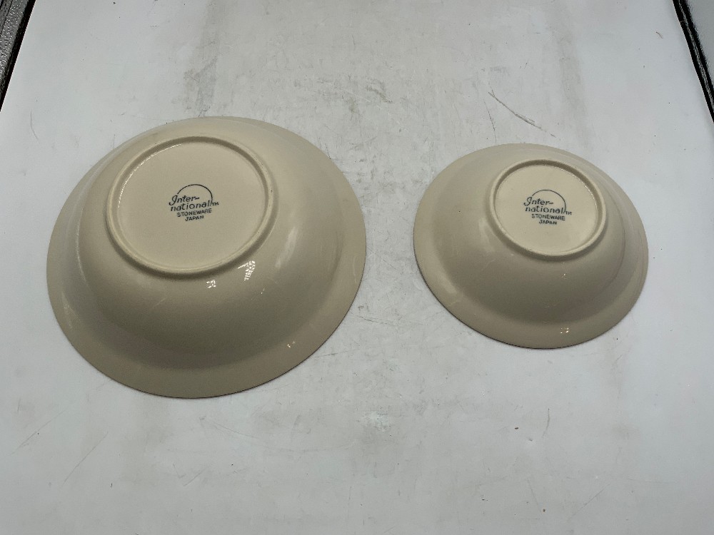 International Stoneware Dish Set Setting for 8