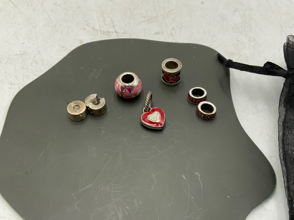 Bag of 7 Brighton Valentines Charms