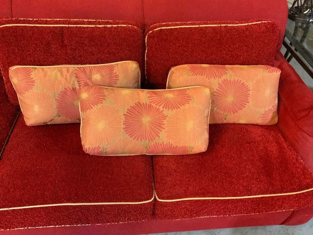 Red Thomasville Sofa