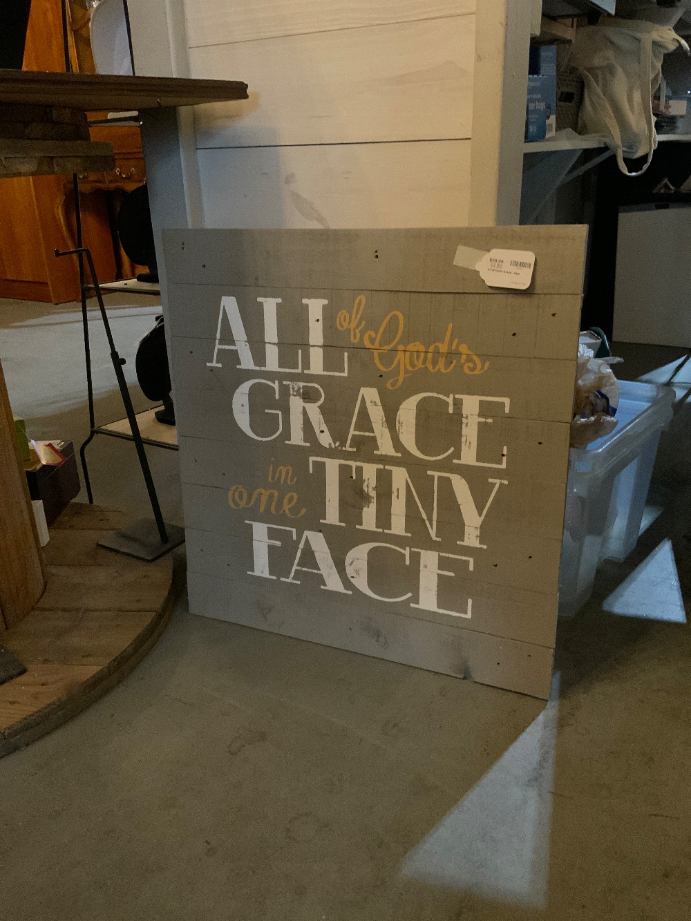 All of God's Grace... Sign