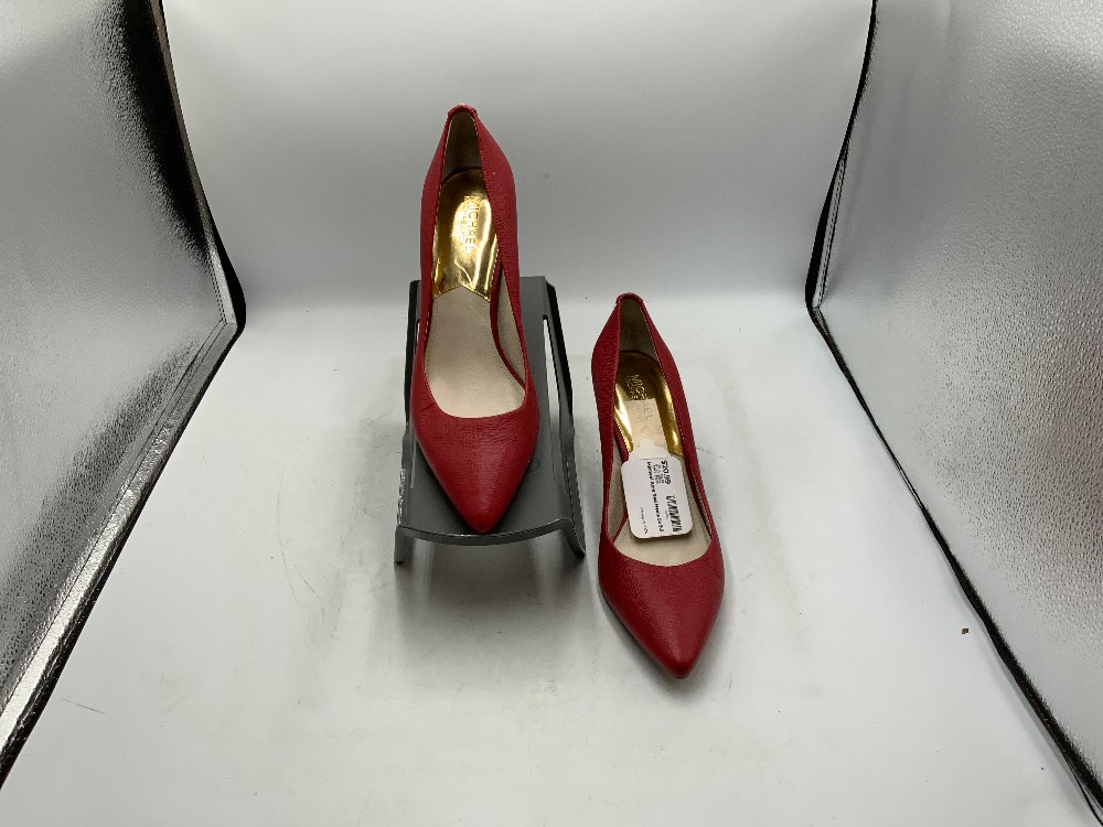 Michael Kors Red Heels Sz 9.5
