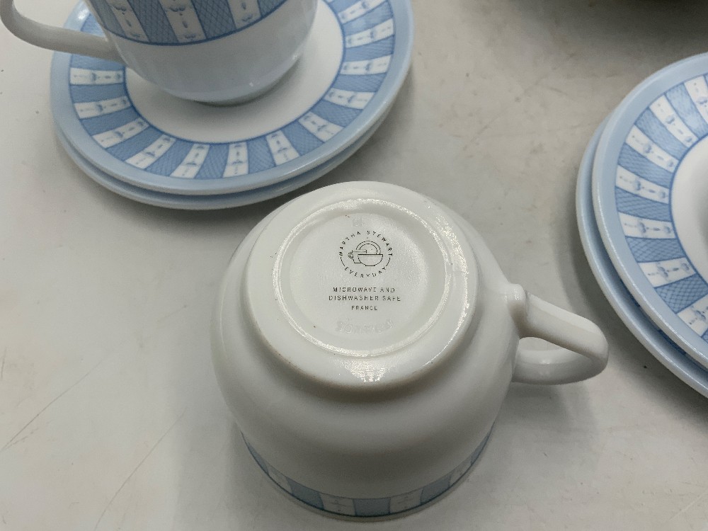 Martha Stewart Garden Trellis Dish Set Place Setting for 6