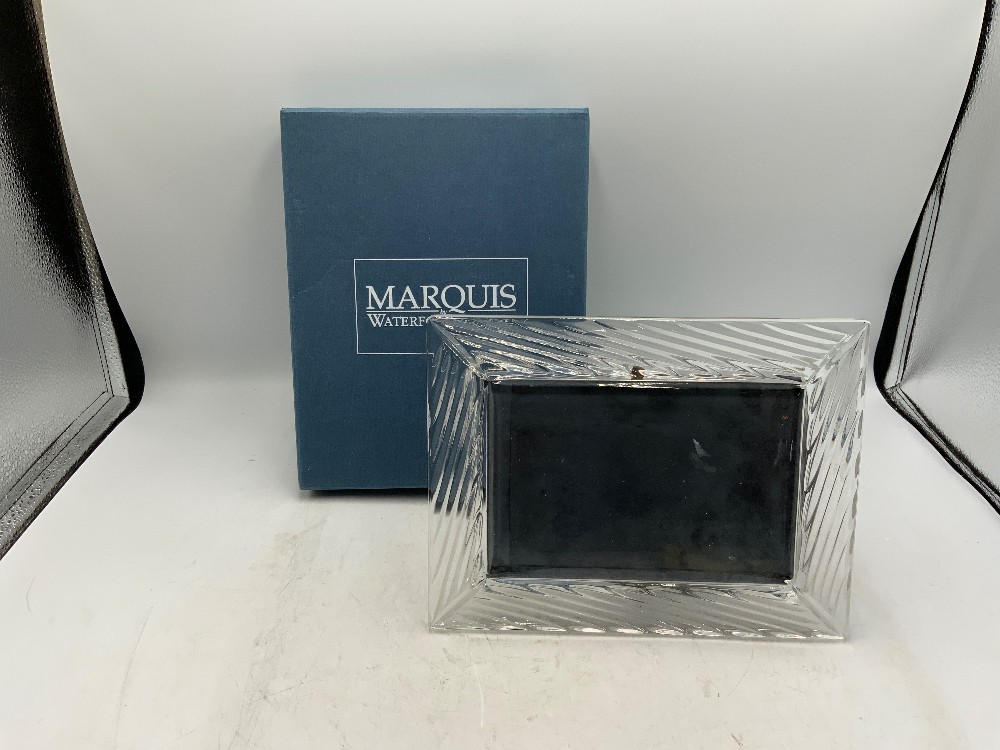 Marquis Waterford Picture Frame In Box