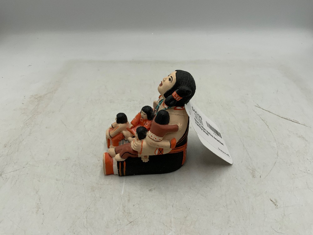 Story Teller Native American Family Small