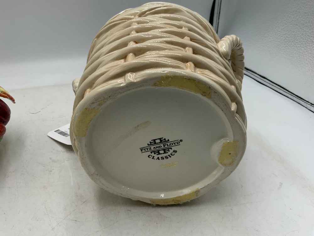 Fitz & Floyd Fruit Canister