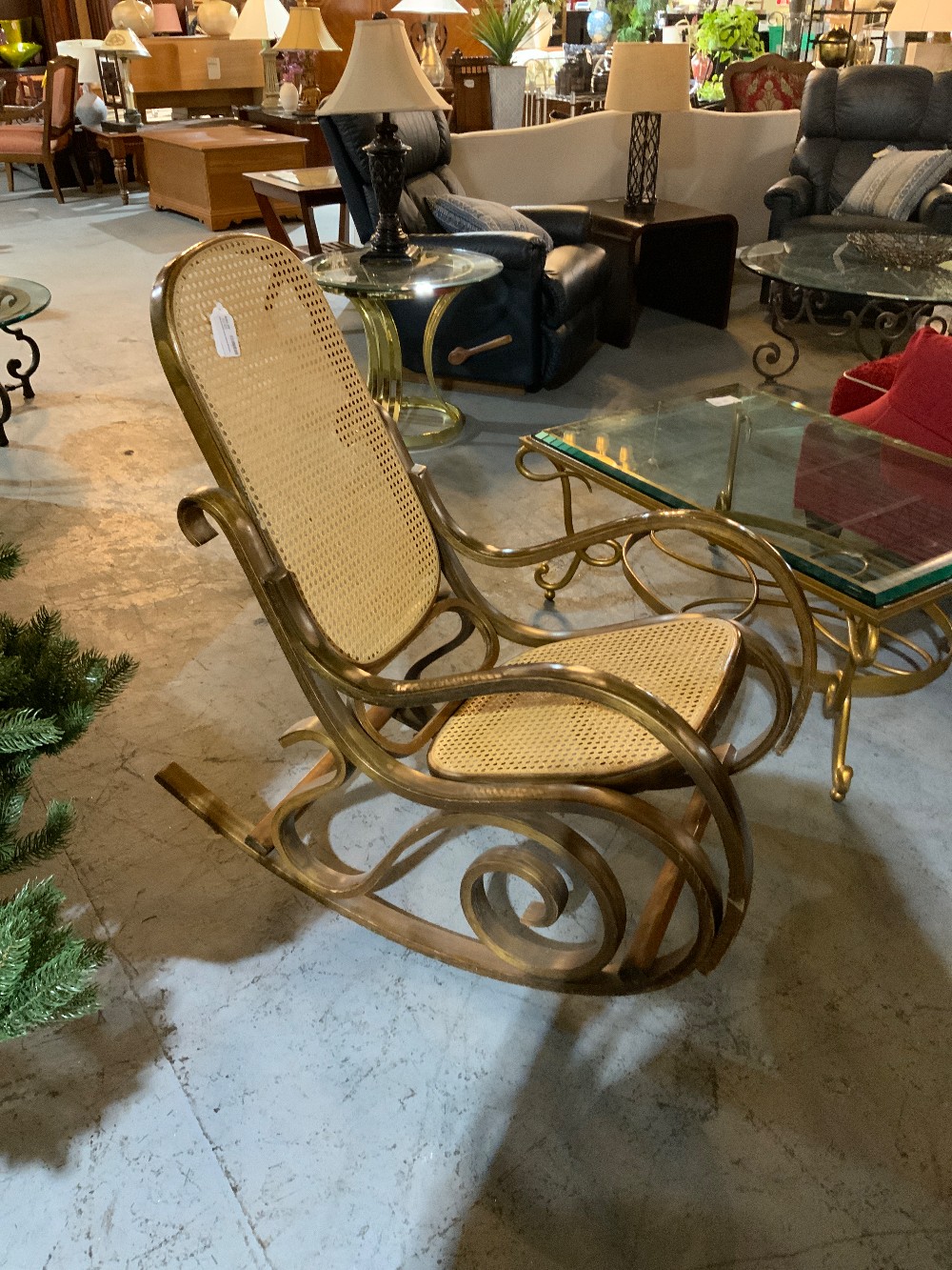 Bentwood and Cane Rocker