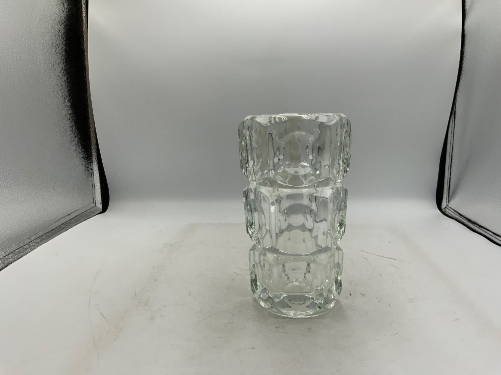 Czech Republic Glass Vase - Lg