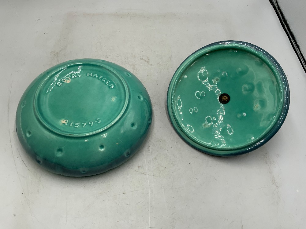 Royal Haeger Pottery Dish W/ Lid