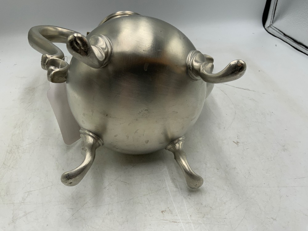 Pewter Coffee Pot, Cream & Sugar 3 pc Set