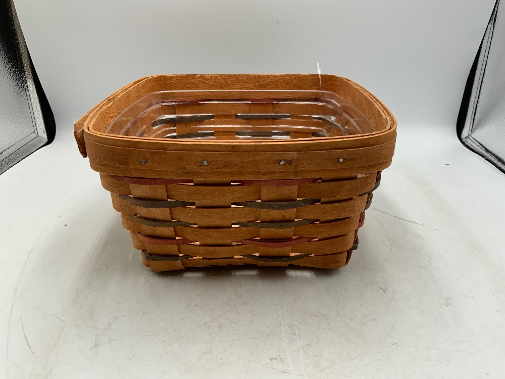 Longaberger 1995 Square Berry Basket
