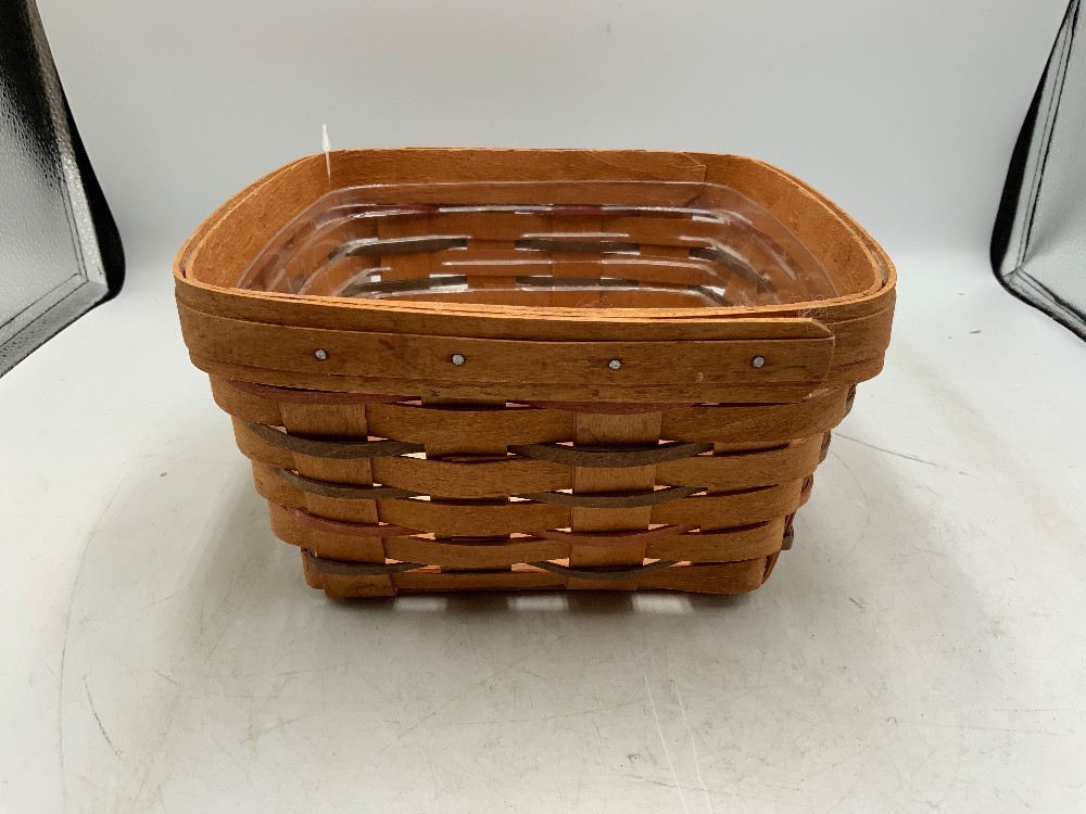 Longaberger 1995 Square Berry Basket